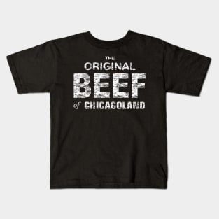 Original Beef of Chicagoland // Vintage Bear Kids T-Shirt